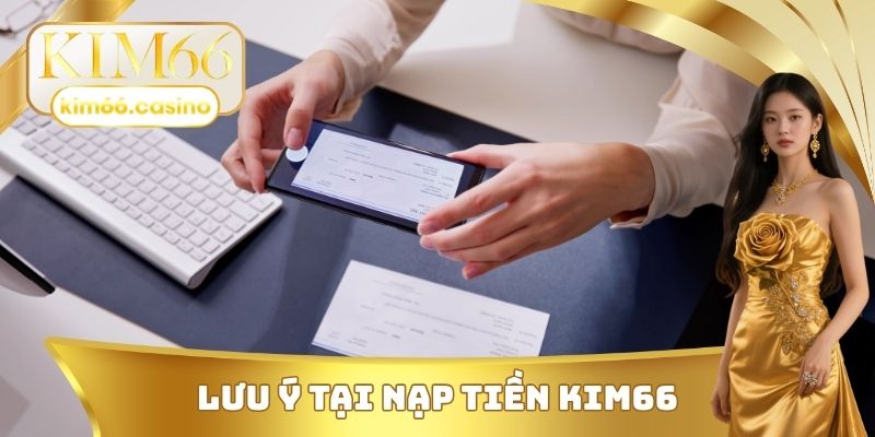 Lưu ý tại nạp tiền KIM66