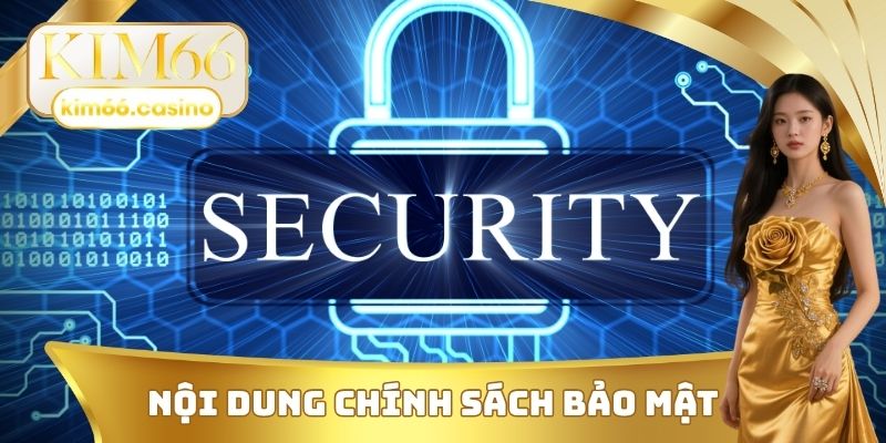 Nội dung chính sách bảo mật