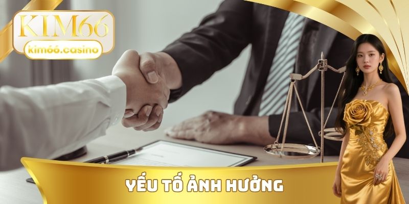Yếu tố ảnh hưởng điều khoản và điều kiện